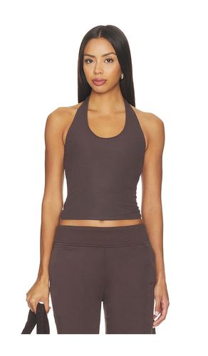 Pose Halter Top in Brown. - size L (also in M, S, XL, XS) - Vuori - Modalova