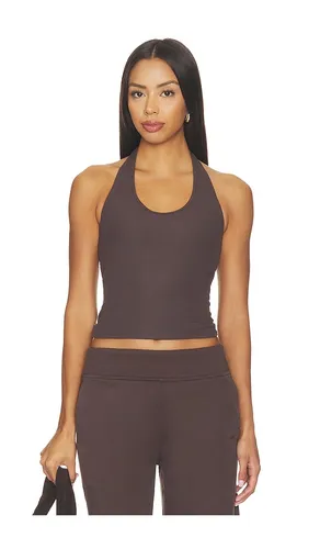 Pose Halter Top in Brown. - size L (also in M, S, XS) - Vuori - Modalova