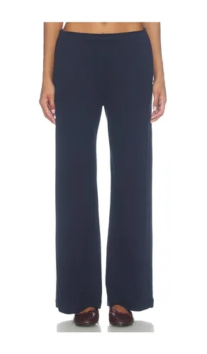 Hilda Pointelle Pant in Navy. - size S (also in M) - VIR VITA - Modalova