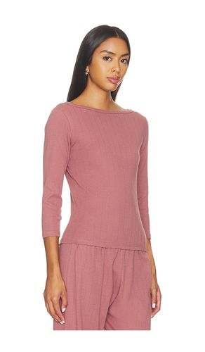 BOATNECK POINTELLE TOP FLORENCE in . Größe M. Also in S, XS - VIR VITA - Modalova