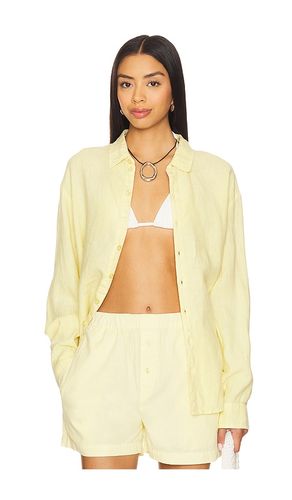 Cecile Oversized Shirt in Lemon. - size L (also in M, S, XL, XS) - VIR VITA - Modalova