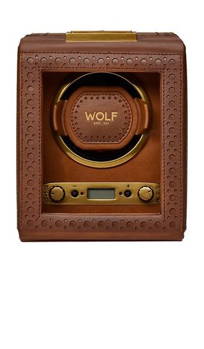 WOLF Brogue Single Winder in Brown - WOLF - Modalova