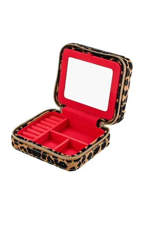 Savanna Print Zip Travel Case in - WOLF - Modalova
