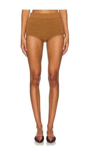 Amelie Cashmere Short in Tan. - size M (also in S, XL, XS) - W. Cashmere - Modalova