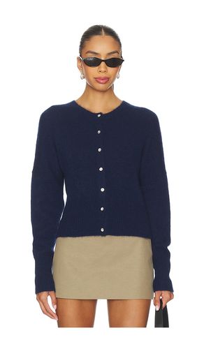 Eden Cinched Waist Cardigan in Navy. - size L (also in M, S, XL, XS) - W. Cashmere - Modalova