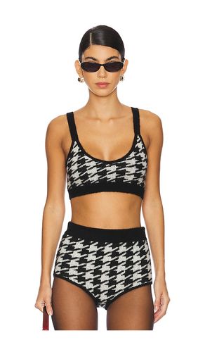 Soro Houndstooth Bralette in . - size L (also in XL) - W. Cashmere - Modalova