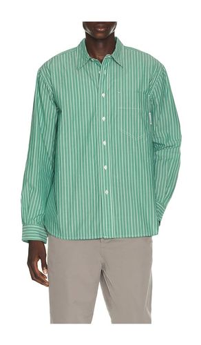 Stripe Vintage Shirt in Green. - size S (also in M, L, XL/1X) - Works and Days - Modalova