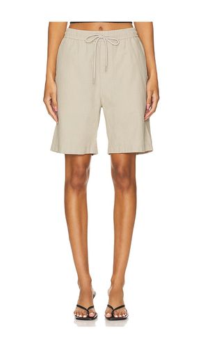 Casual Linen Short in . Taglia L, S, XL/1X - WAO - Modalova