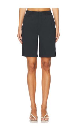 Relaxed nylon pleated short en color negro talla M en - Black. Talla M (también en L, S, XL/1X, XS) - WAO - Modalova