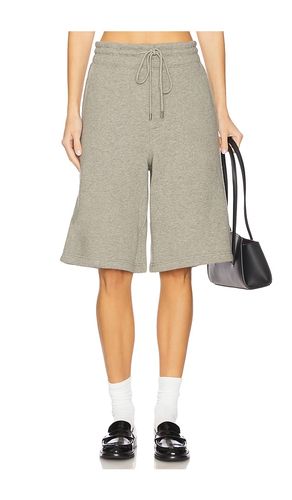 Wide Leg Fleece Short in Grey. - size M (also in XS) - WAO - Modalova