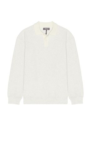 Knit Polo Sweatshirt in Cream. - size M (also in S) - WAO - Modalova