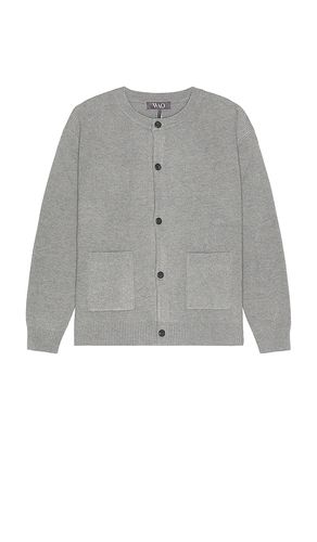 Wool Blend Round Neck Cardigan in . - size L (also in M) - WAO - Modalova