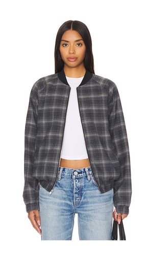 Plaid Bomber Jacket in . - size L (also in M, XL/1X) - WAO - Modalova