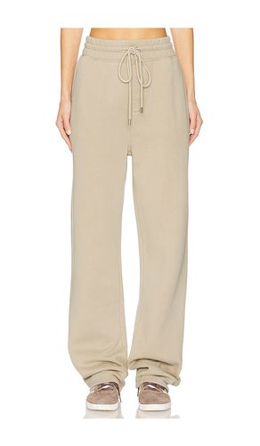 Pantalón con trabillas en color beige talla L en - Beige. Talla L (también en M, S, XS) - WAO - Modalova