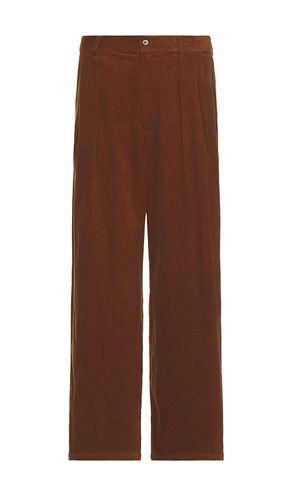 Wide Leg Pleated Corduroy Pant in . - size 32 (also in 34) - WAO - Modalova