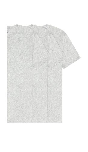 The Standard Tee 3 Pack in Light Grey. - size L (also in M, XL/1X, XS) - WAO - Modalova