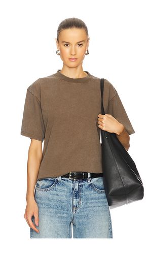 The Oversized Tee in Brown. - size M (also in L, S, XL/1X) - WAO - Modalova