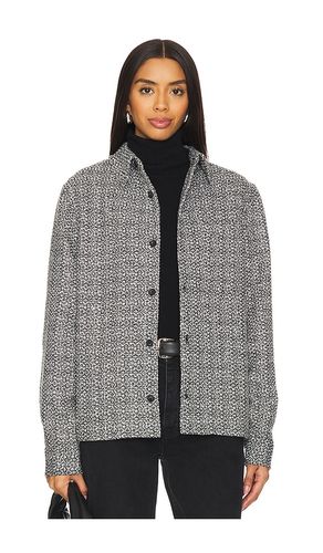 Boucle Tweed Shirt Jacket in . - size M (also in S) - WAO - Modalova