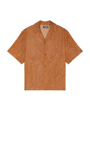 Crinkled Short Sleeve Shirt in . Taglia M, S, XL/1X, XS - WAO - Modalova