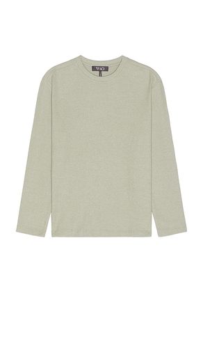 The Textured Long Sleeve Tee in . - size M (also in XL/1X) - WAO - Modalova