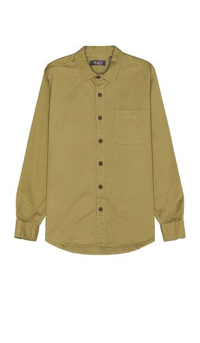 Long Sleeve Twill Shirt in Green. - size M (also in L, S, XL/1X) - WAO - Modalova