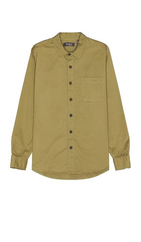 Long Sleeve Twill Shirt in Green. - size S (also in L) - WAO - Modalova