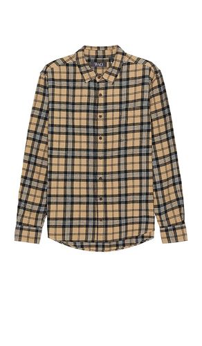 The Lightweight Flannel Shirt in Brown. - size M (also in L, S, XL/1X) - WAO - Modalova