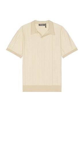 Short Sleeve Pattern Knit Polo in . - size M (also in S) - WAO - Modalova