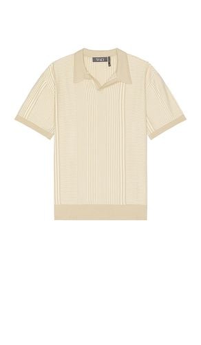 Short Sleeve Pattern Knit Polo in . - size M (also in S, XL/1X, XS) - WAO - Modalova