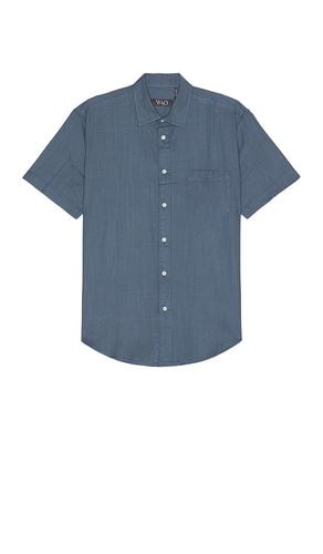 Short Sleeve Slub Shirt in Blue. - size M (also in S) - WAO - Modalova