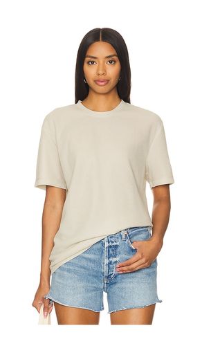 Rib Textured Tee in . Taglia XL/1X - WAO - Modalova