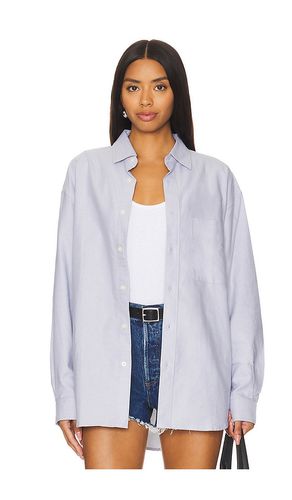 Relaxed Oxford Shirt in . Taglia M, S - WAO - Modalova