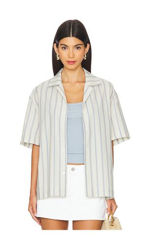 Textured Stripe Camp Shirt in . Size L, S, XL/1X, XS - WAO - Modalova