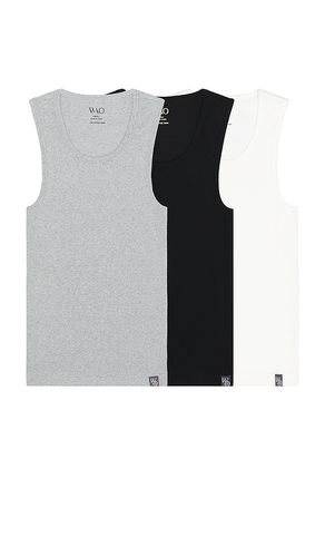 The Fitted Tank 3 Pack in Grey. - size L (also in M) - WAO - Modalova