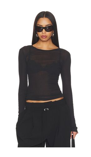 Crew Neck Long Sleeve Tee in . - size L (also in M, S, XL, XS, XXS) - WAO - Modalova
