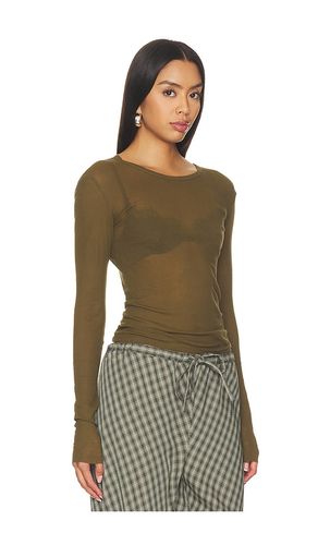 Crew Neck Long Sleeve Tee in . Size L. Also in M, S, XL, XS, XXS - WAO - Modalova