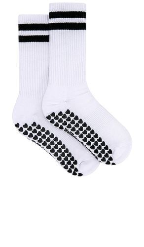 Striped Tube Grip Sock in - WellBeing + BeingWell - Modalova