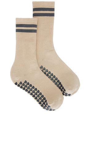 Striped Tube Grip Sock in - WellBeing + BeingWell - Modalova