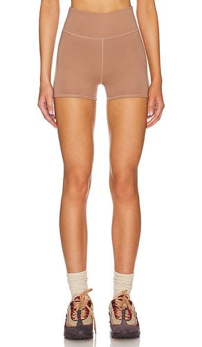 MoveWell Rio 4 Inch Short in Brown. - size L (also in M, S, XL, XS, XXS) - WellBeing + BeingWell - Modalova