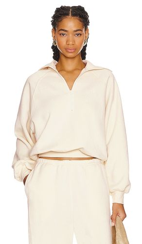 Layne Half Zip Pullover in White. - size L (also in XL) - WellBeing + BeingWell - Modalova