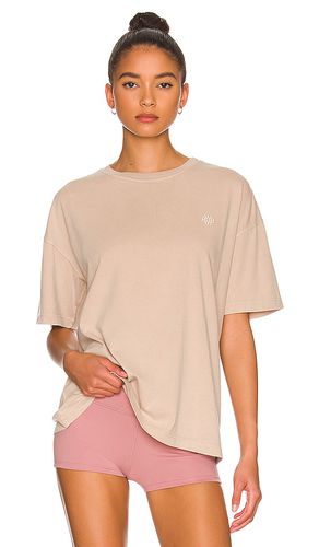 Wilder Oversized Tee in Tan. - size L (also in M, S, XL, XS, XXS) - WellBeing + BeingWell - Modalova