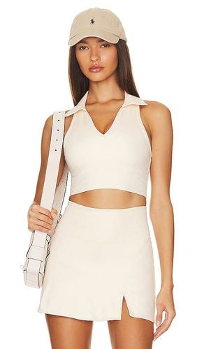 Movewell Frankie Cropped Tank in Ivory. - size L (also in M, S, XL, XS, XXS) - WellBeing + BeingWell - Modalova