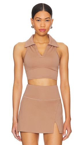 MoveWell Frankie Cropped Tank in Brown. - size L (also in M, S, XL) - WellBeing + BeingWell - Modalova