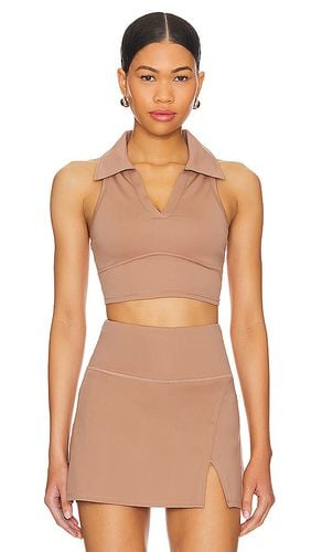 MoveWell Frankie Cropped Tank in Brown. - size L (also in M, S, XL, XS) - WellBeing + BeingWell - Modalova