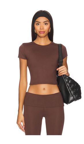 LoungeWell Light Lila Tee in Brown. - size L (also in M, XL) - WellBeing + BeingWell - Modalova