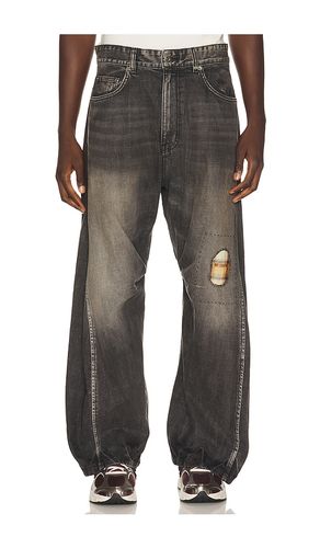 Repaired CheckCurved Denim Jeans in . Taglia L. Also in M, S, XL/1X - WE11DONE - Modalova