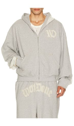 Inside-Out Zip Up Hoodie in . Size L. Also in M, S, XL/1X - WE11DONE - Modalova