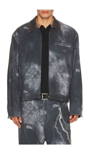 Trompe L'Oeil Denim Jacket in . - size L (also in M, S, XL/1X) - WE11DONE - Modalova