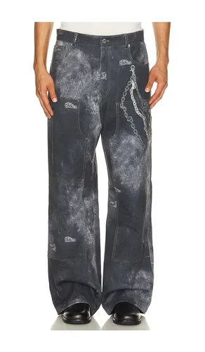 Trompe L'Oeil Denim Carpenter Pants in . - size L (also in M, XL/1X) - WE11DONE - Modalova