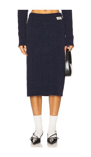 Cable Midi Skirt in . - size L (also in M, S) - WE11DONE - Modalova